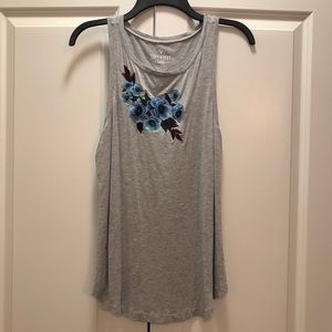Embroidered Soft Tank